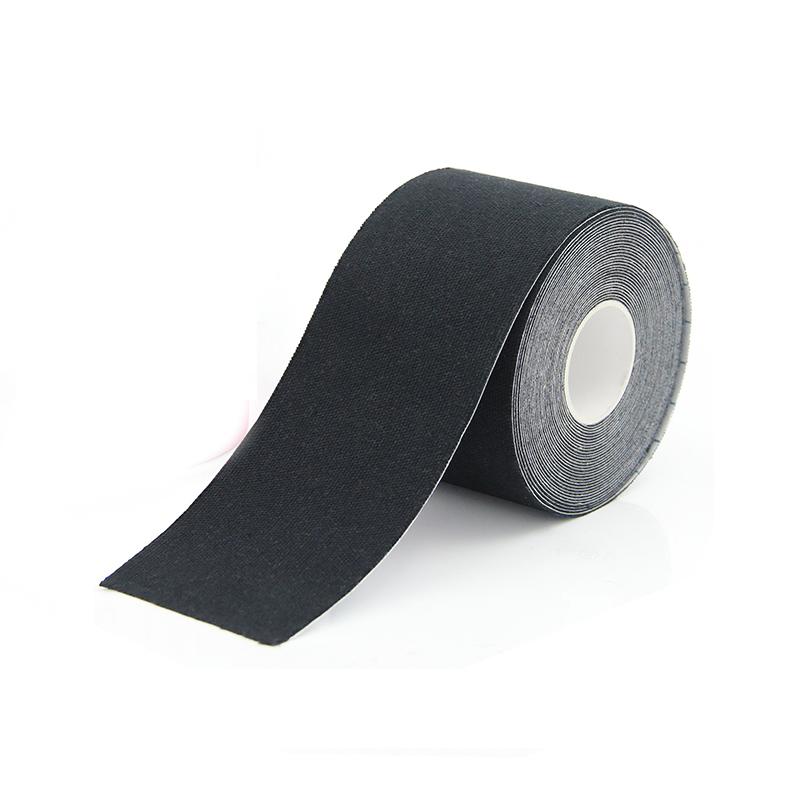 black kinesiology tape