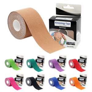 Many colors of Kinesiology Tape