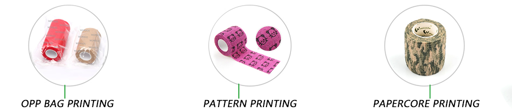 Custom Printed Cohesive Bandages