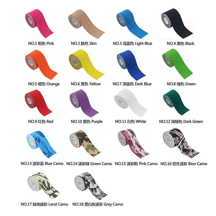 Custom Kinesiology Tapes Size And Color