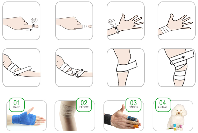 How to Use Cohesive Bandage