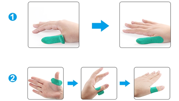 Thumb Tape Bowling Storm Max Pro Thumb Tape | Fast-Release Bowling Grip | 40 Pre-Cut Strips Bowling Thumb Tape