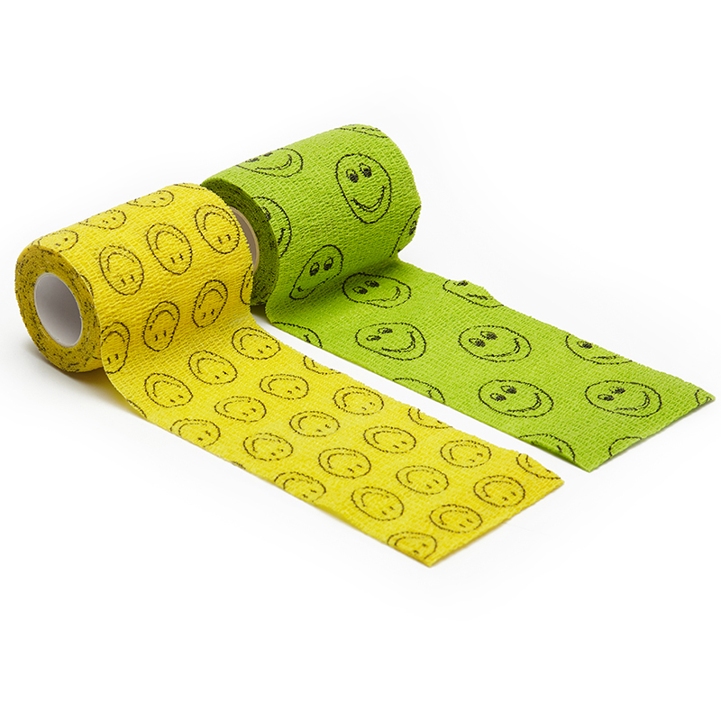 High Elasticity Printed Cohesive Bandage