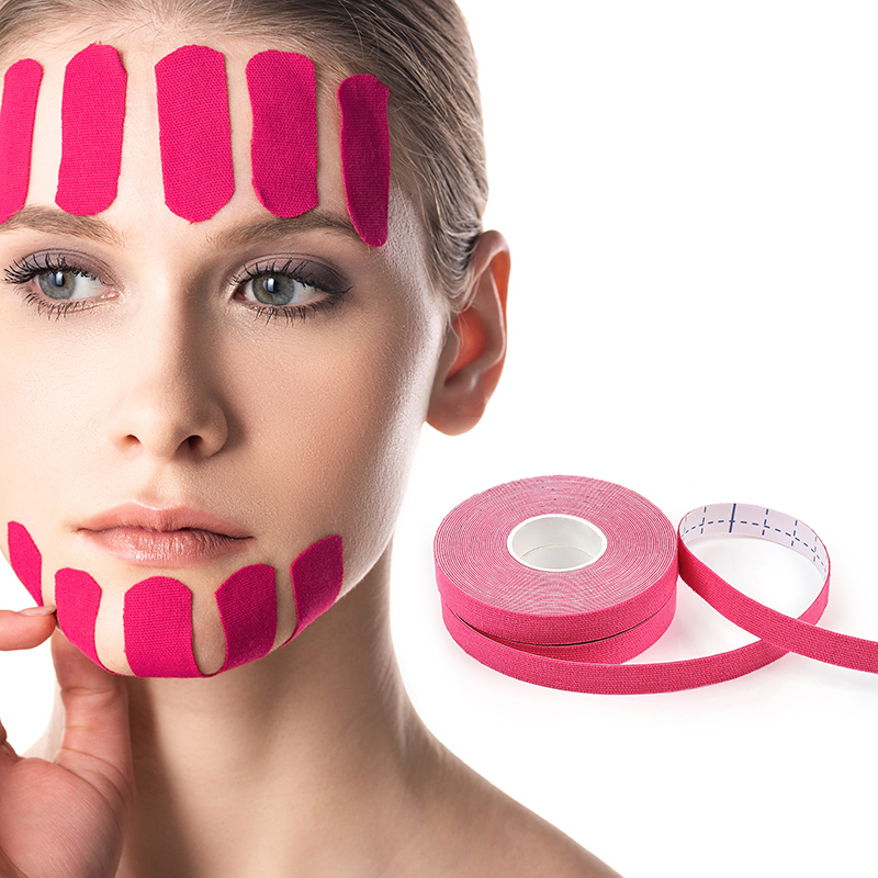 Kinesiology Tape for Face Lift