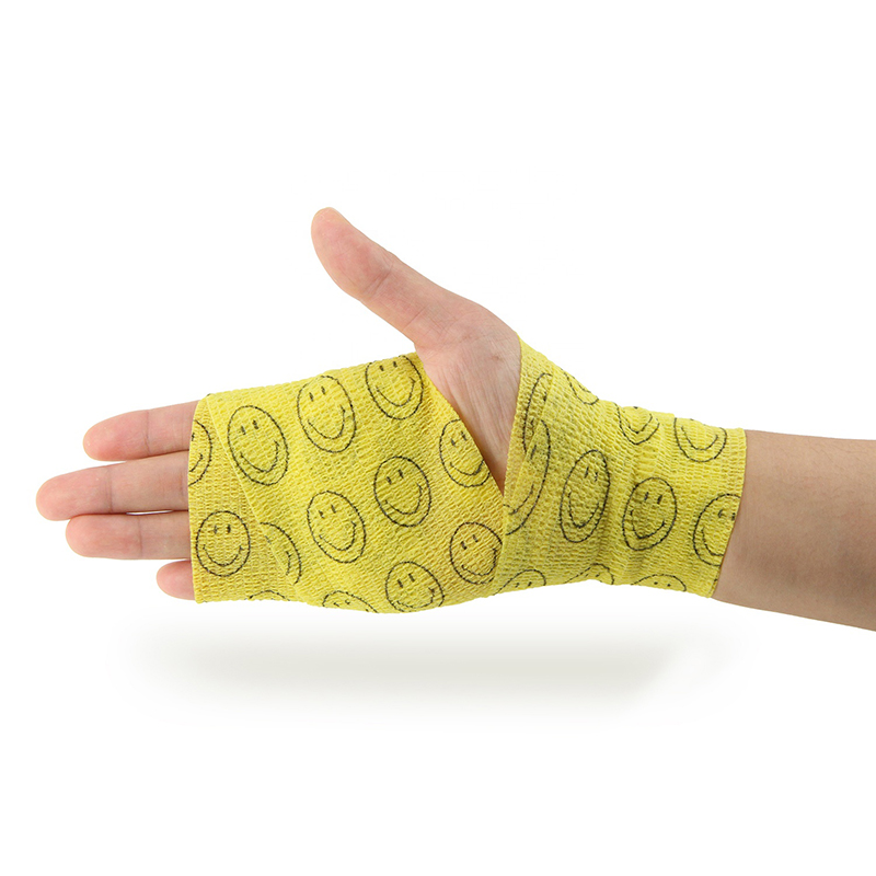 Strong Stickness Printed Cohesive Bandage