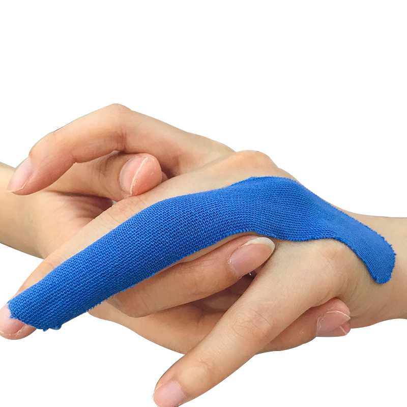 dark blue kinesiology tape Finger tape