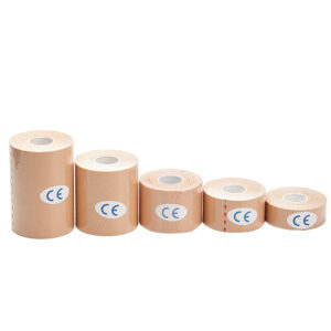 different size skin color bowling tape roll