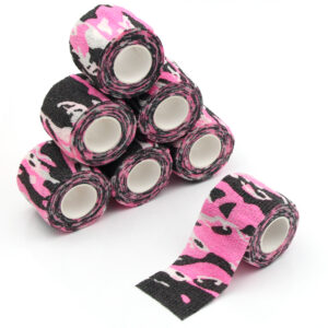 pink camo bandage