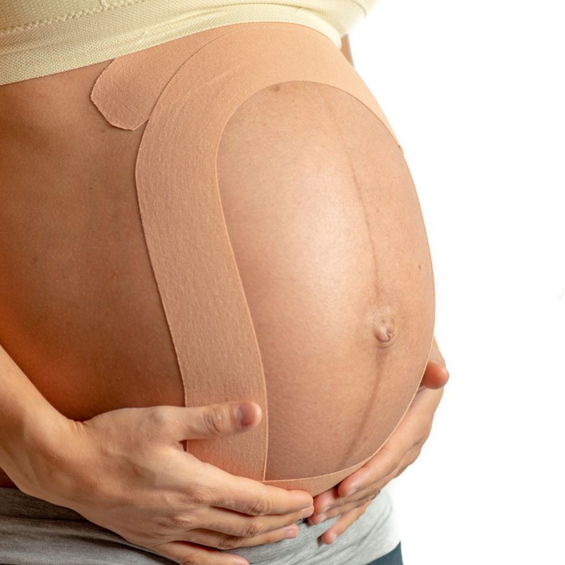 cinta de sujeción para el vientre durante el embarazo