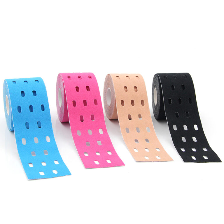 4 colors punch kinesiology tape