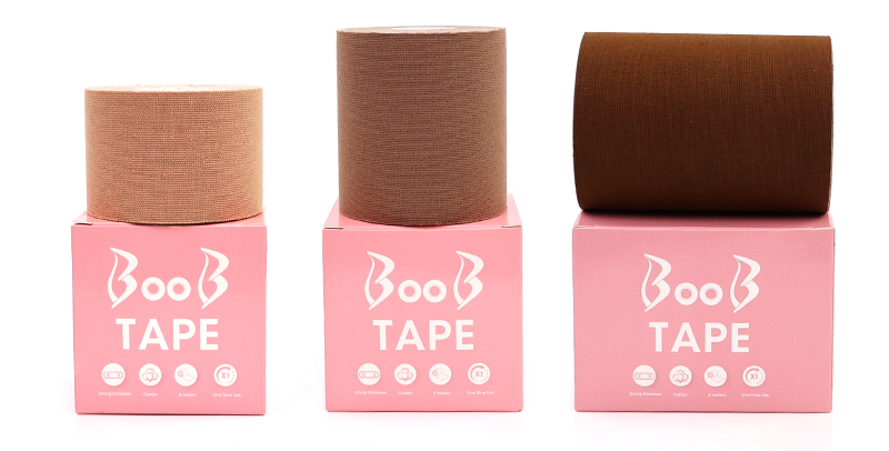 Multi-size Color Box of Boob Tape