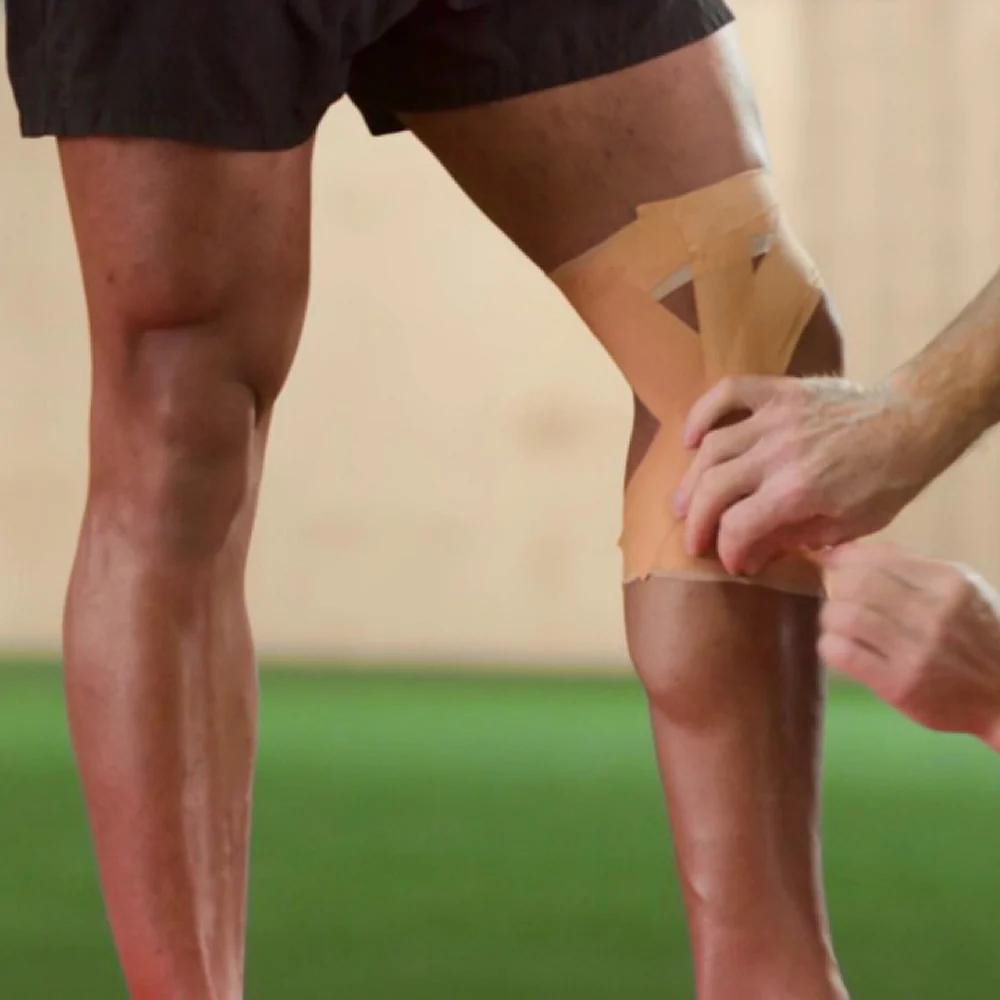 sports strapping tape for knee