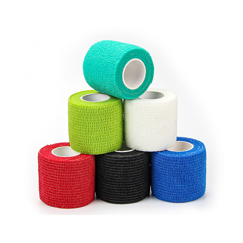 Non-woven cohesive bandages