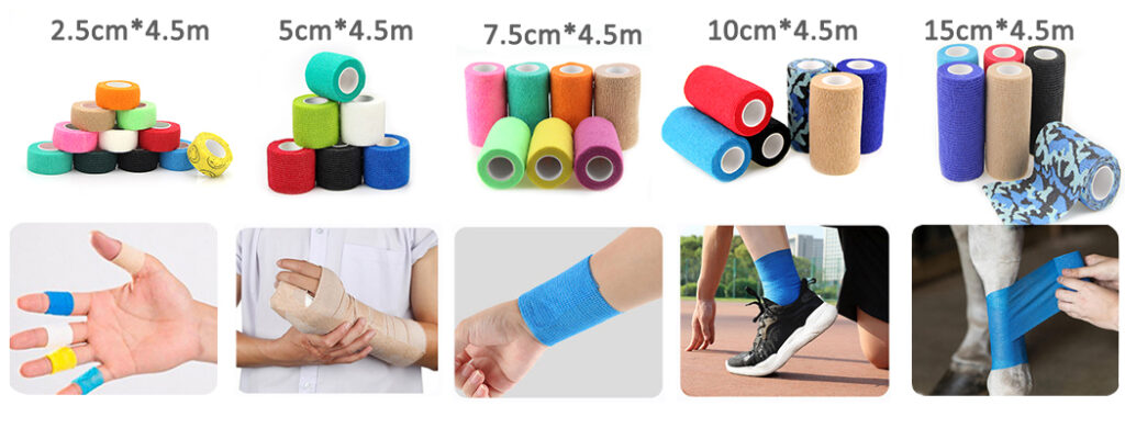 self-adhesive elastic bandage