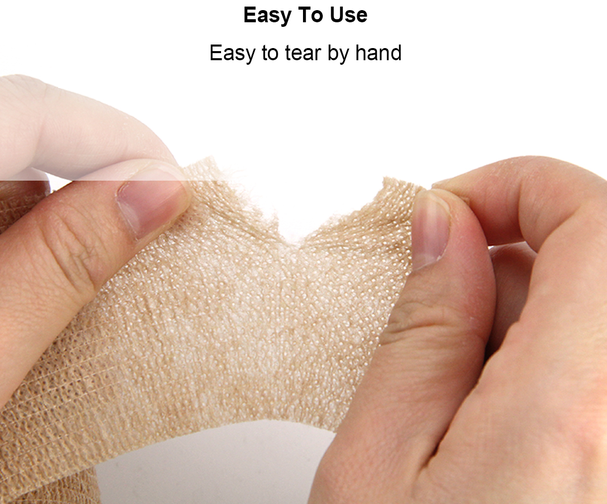 Animal bandage is easy to tear