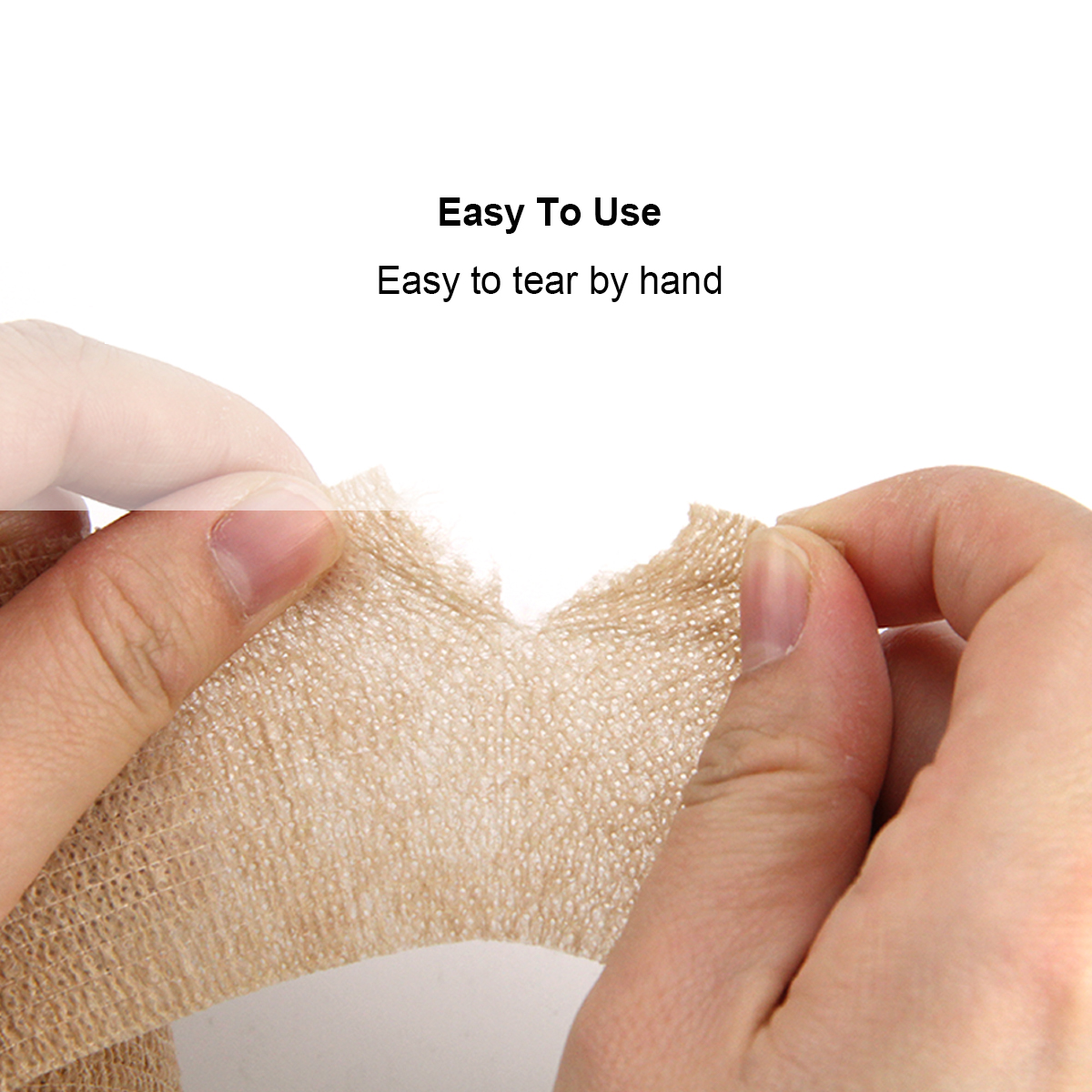 Animal bandage is easy to tear