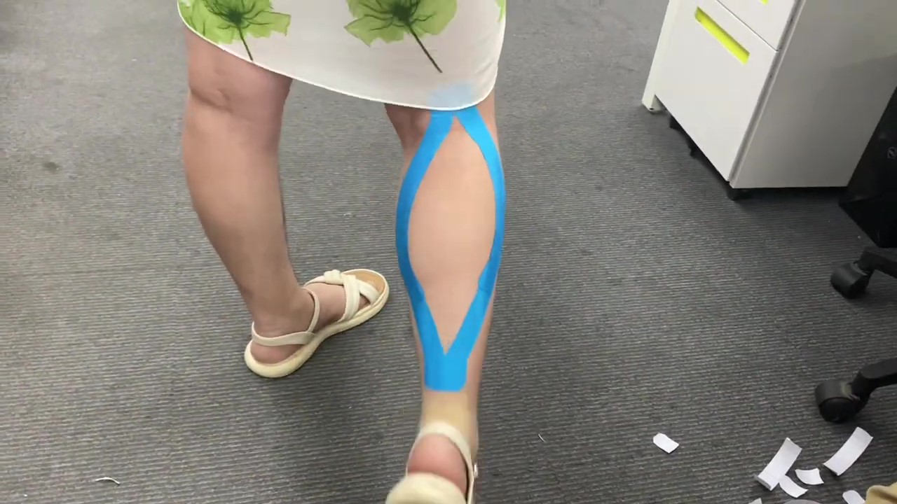 Taping for Calf