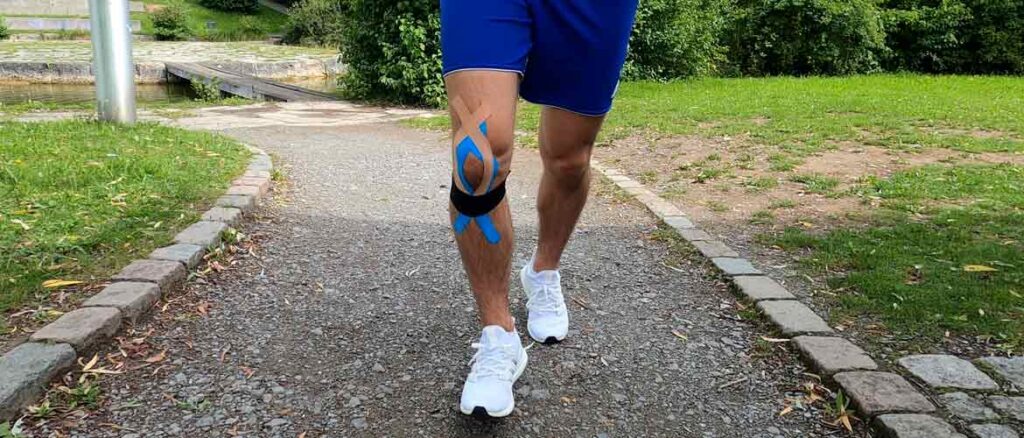 Therapeutic tape for knee