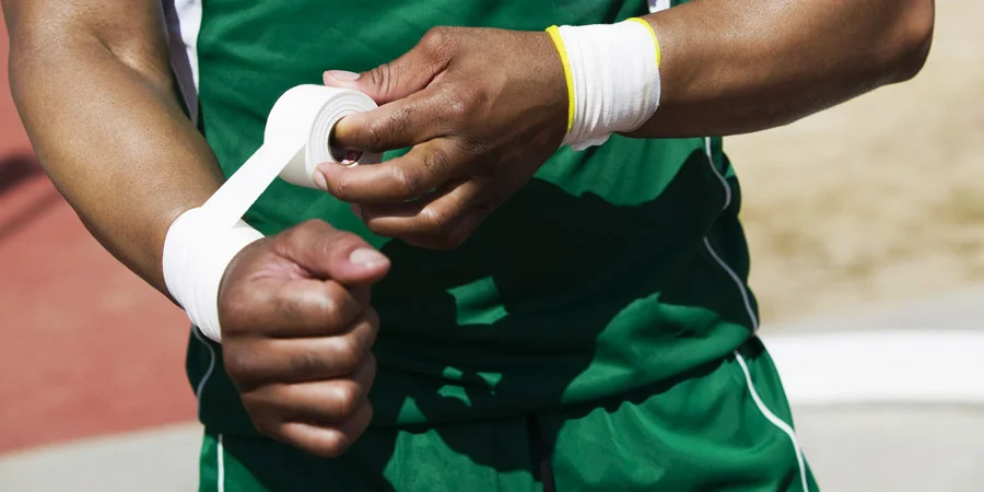 soccer-player-wrist-tape
