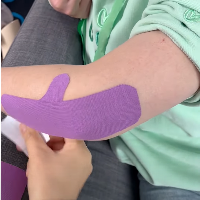tennis elbow muscle tape