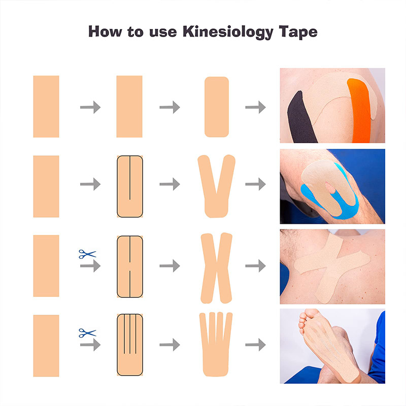 Types of pre-cut tape