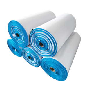 blue kinesiology tape rolls
