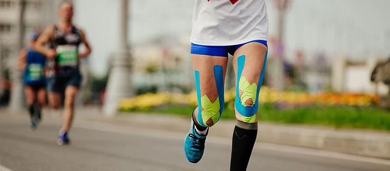 runner's tape for knee