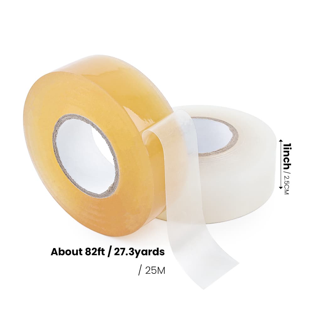 size of Clear Hockey Tape