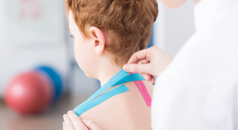 pediatric kinesiology tape