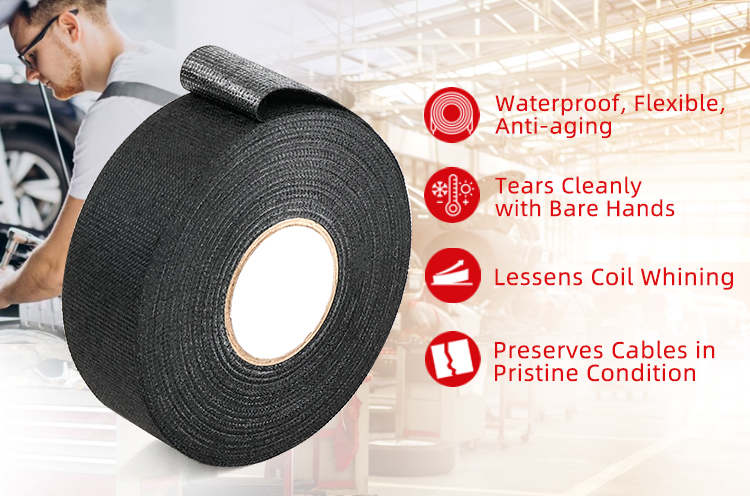 features of PET fleece tape
