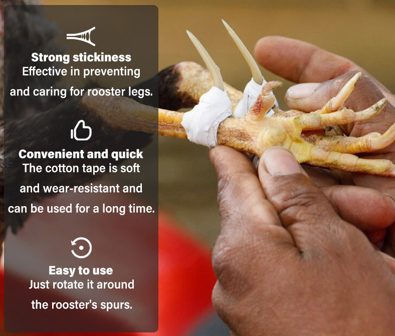 chicken spur tape features