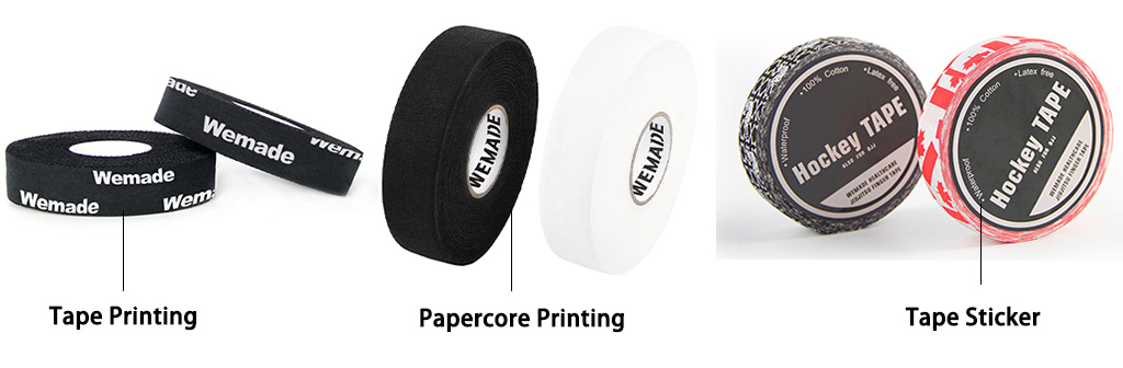 Cinta de hockey personalizada con el logotipo de WeMade