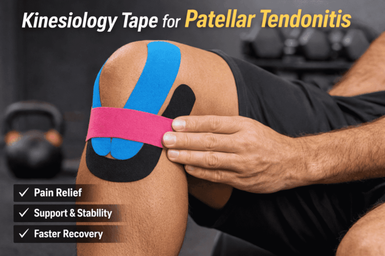 kinesiology tape for patellar tendonitis