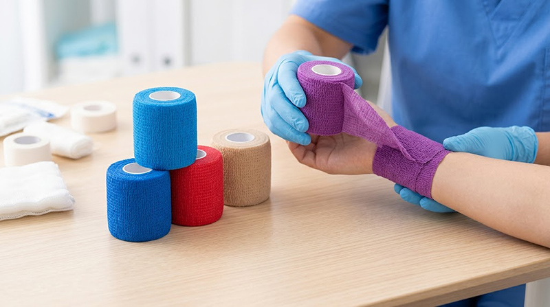 fabricante de vendajes cohesivos