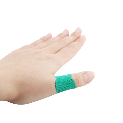 cinta verde Finger tape